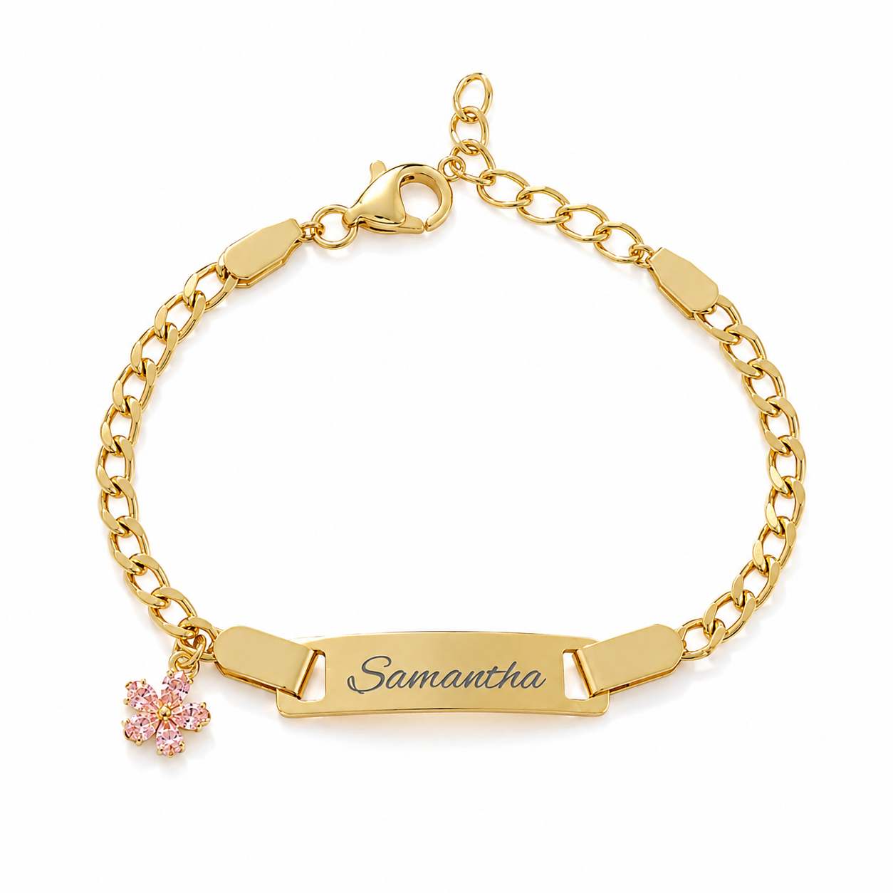 Blossom Personalised Baby Bracelet