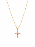Crystal Cross Necklace