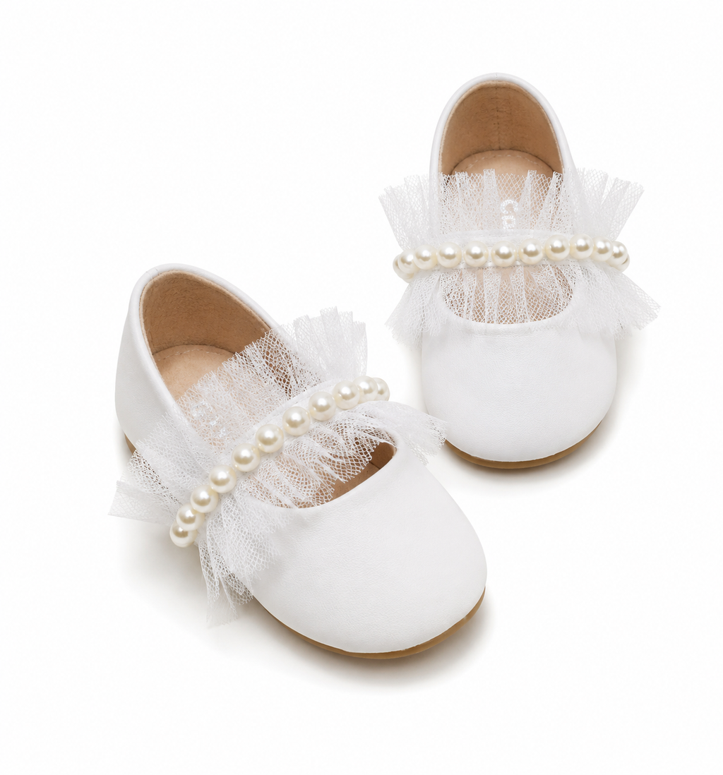 Pearl Christening Shoes