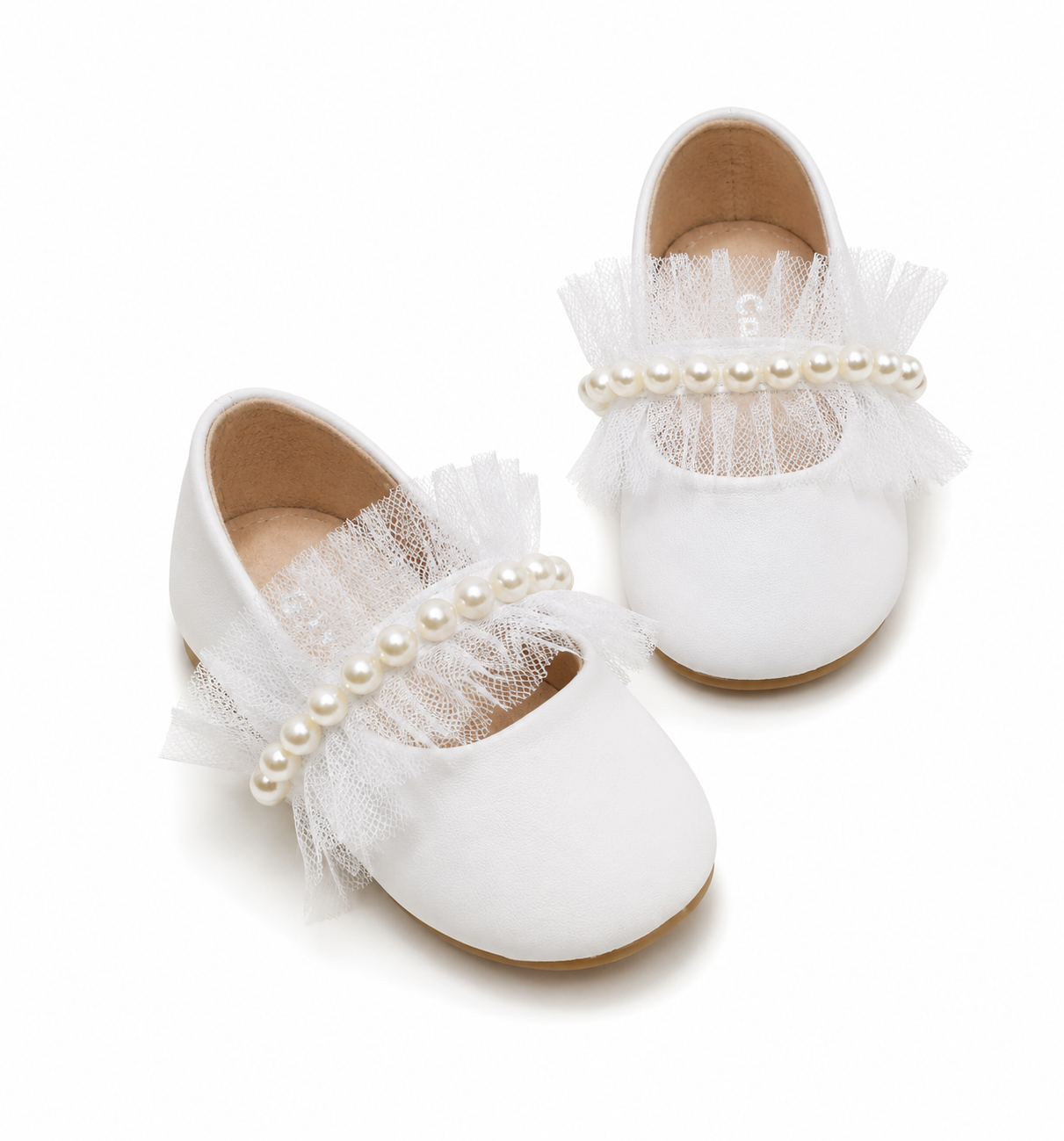 Pearl Christening Shoes