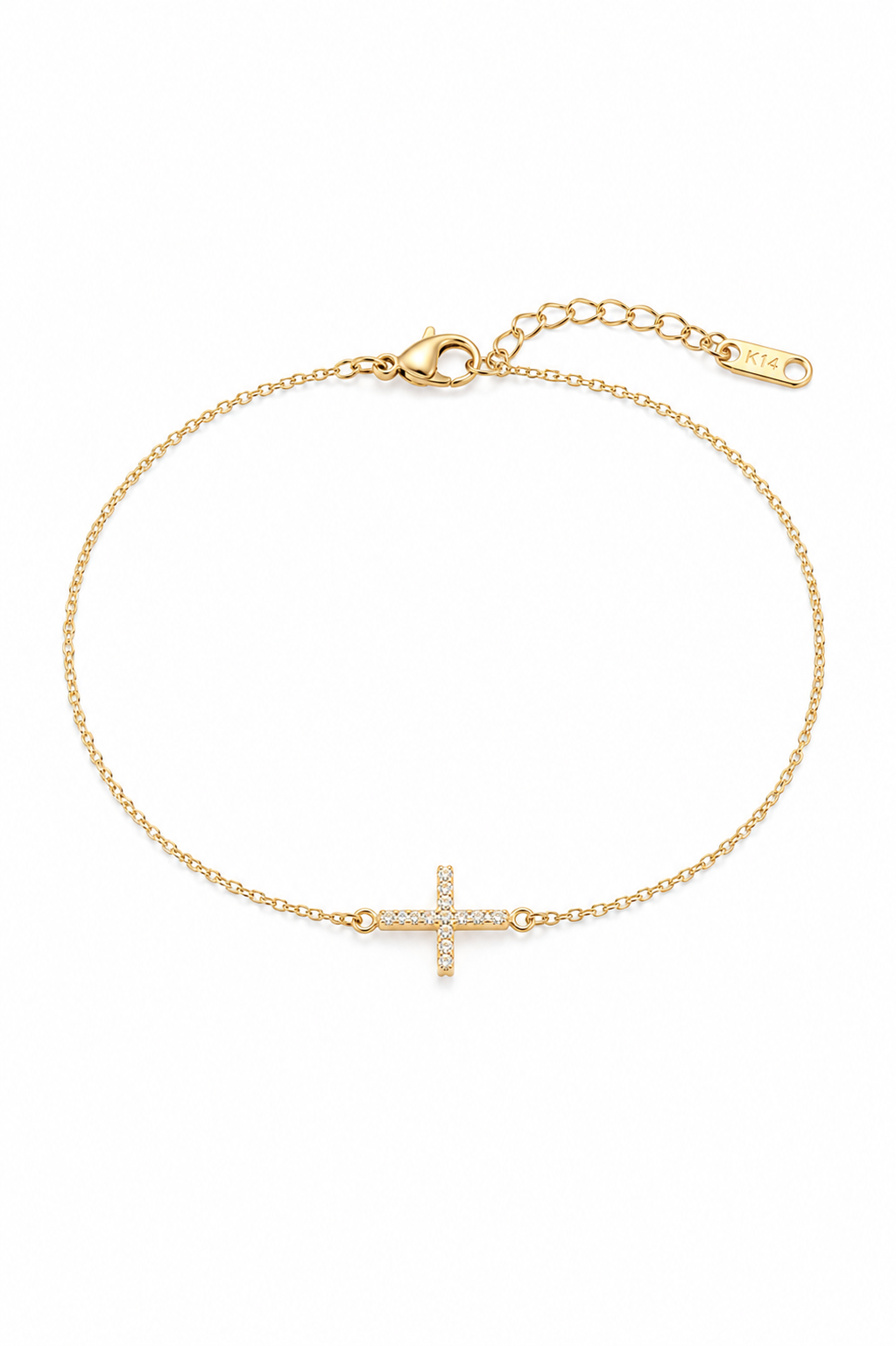 The Natalia Cross Bracelet