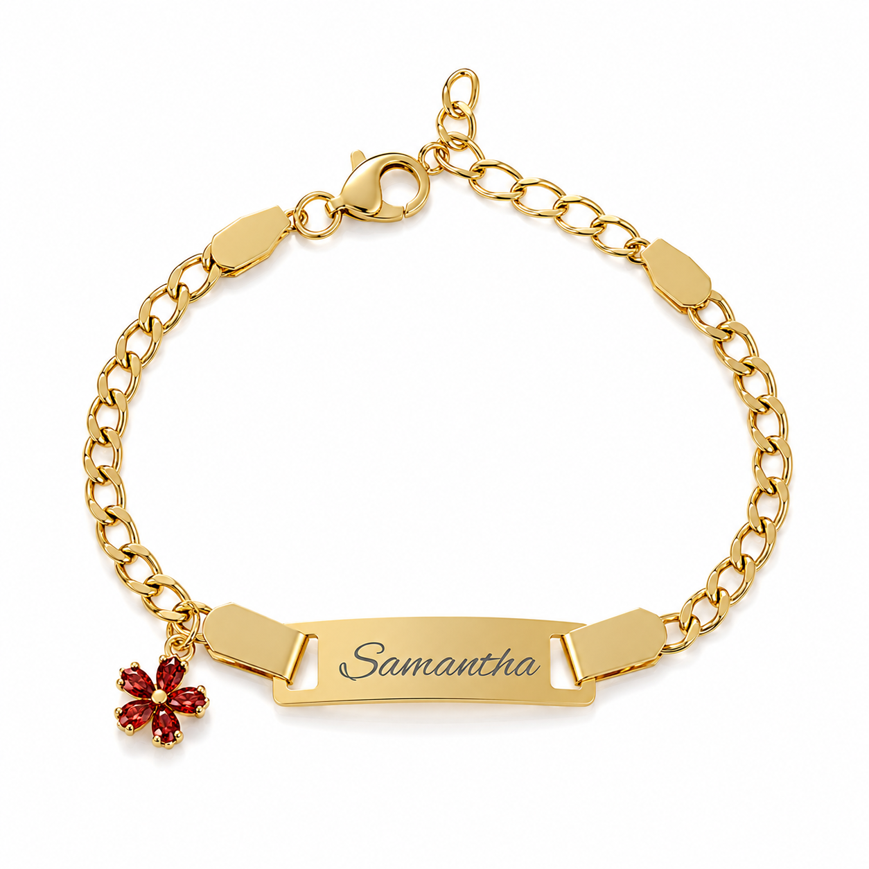 Blossom Personalised Baby Bracelet
