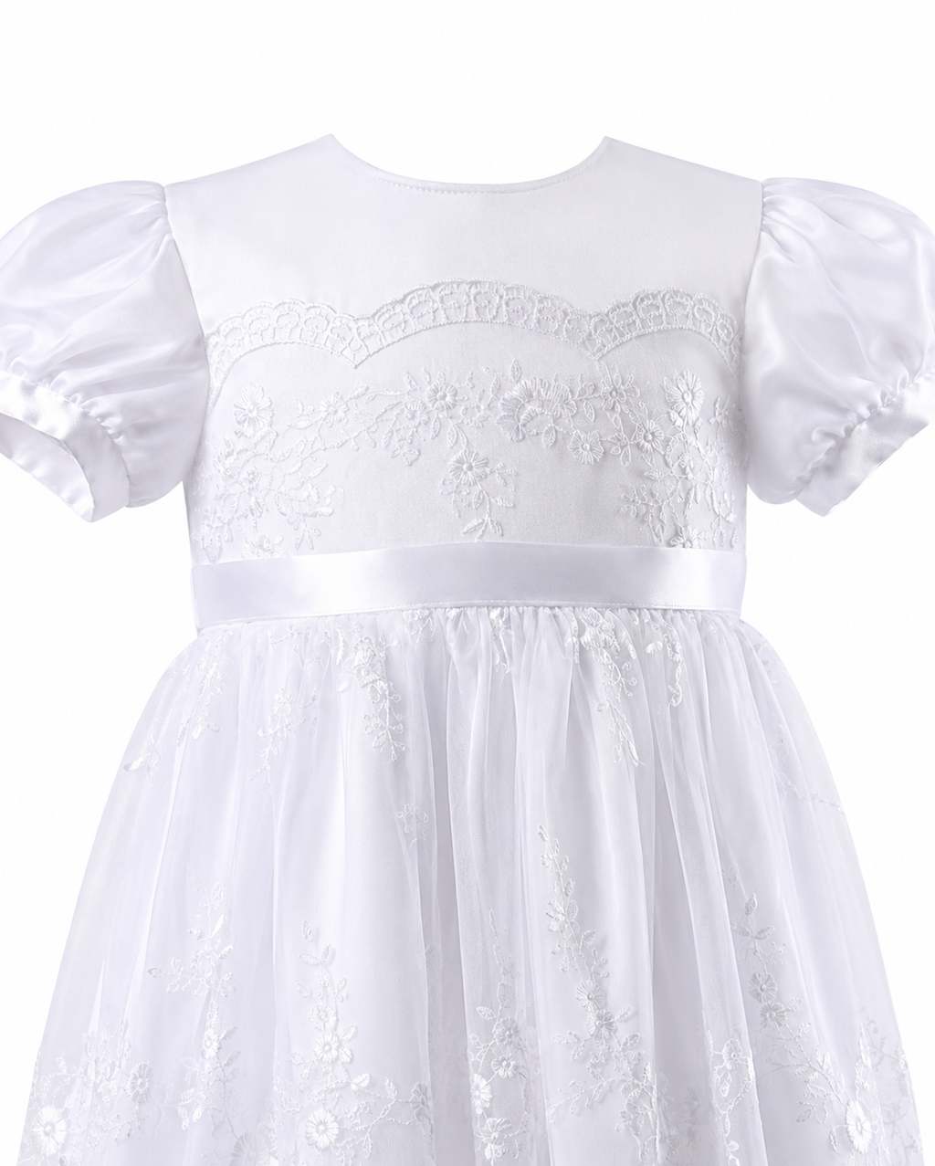 The Sophia Christening Gown & Headband Set