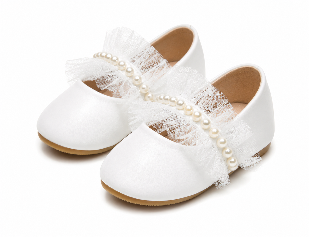 Pearl Christening Shoes
