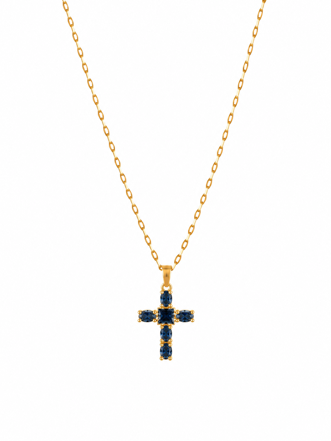 Crystal Cross Necklace