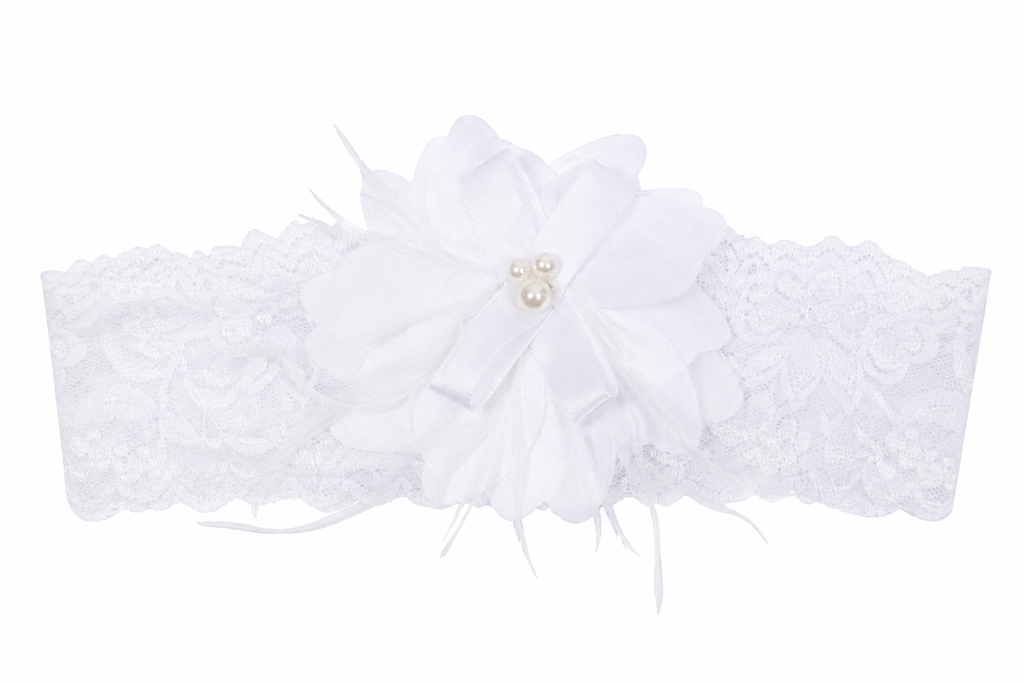 The Sophia Christening Gown & Headband Set