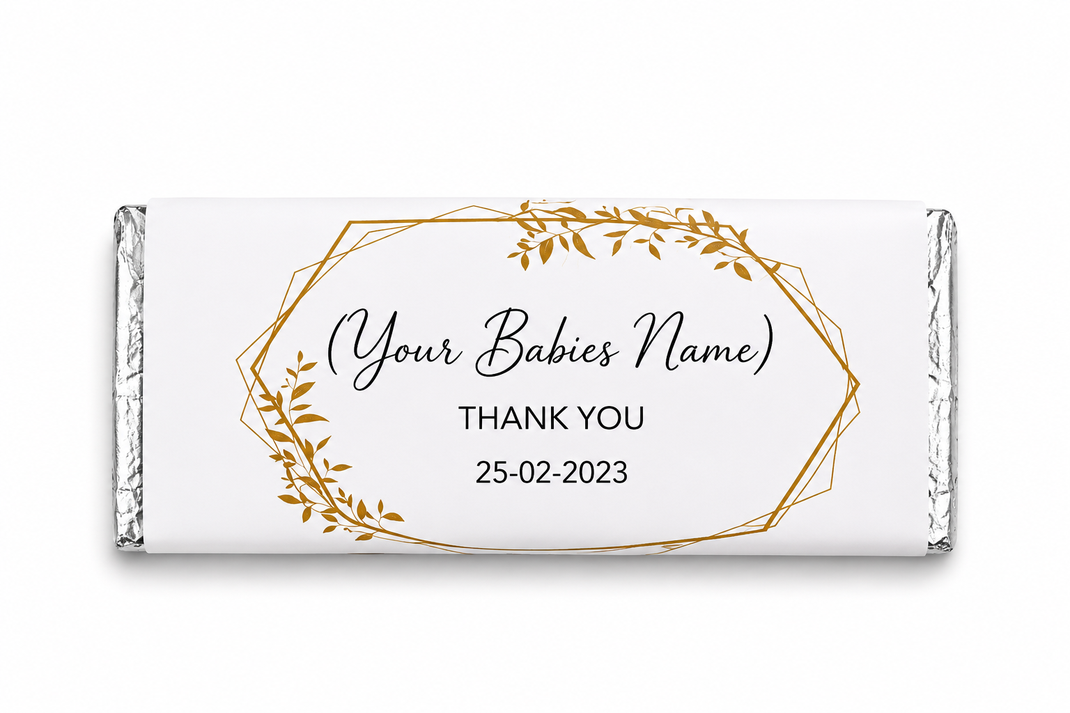 Personalised Chocolate Favours