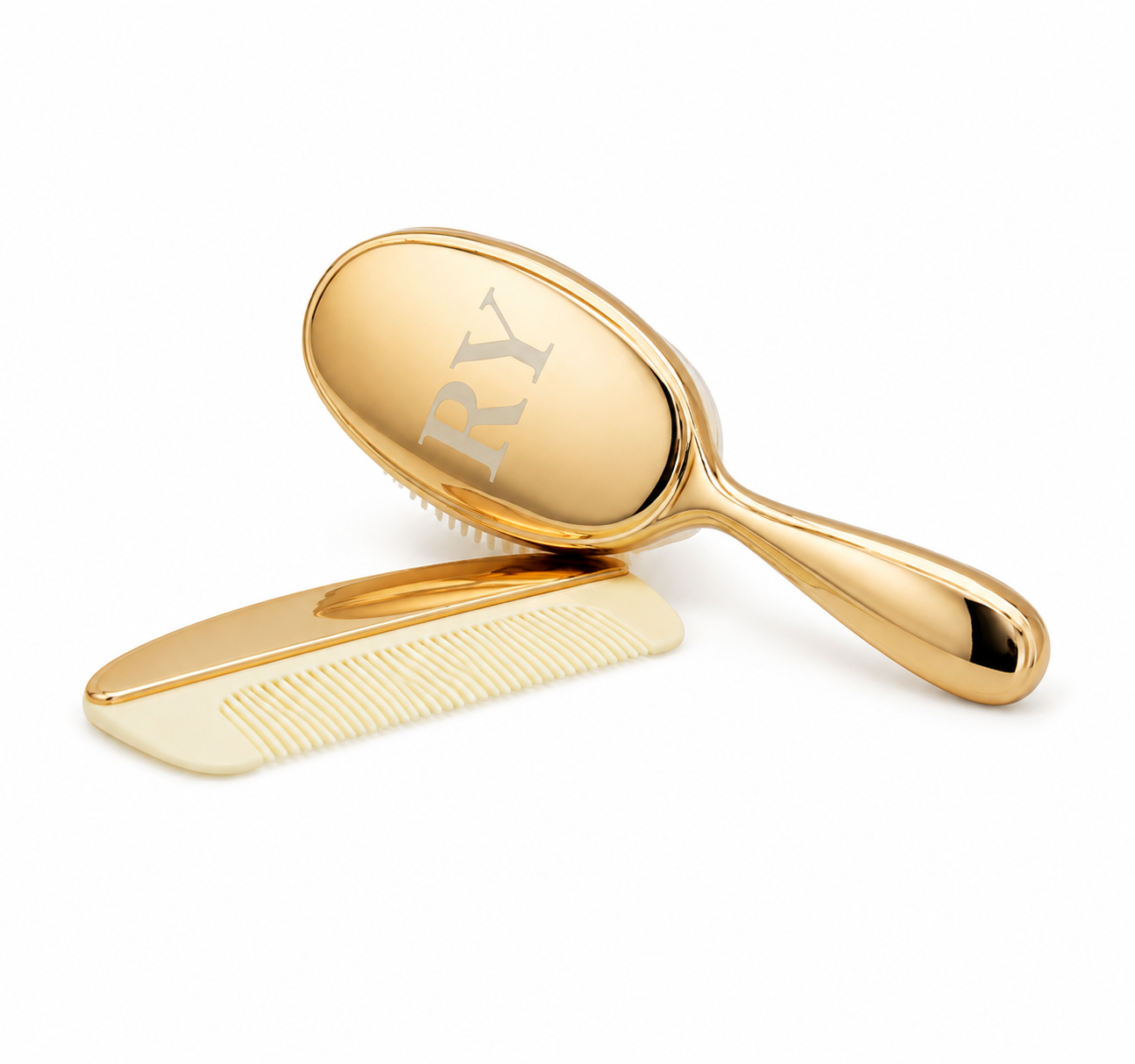 Personalised Brush & Comb Set