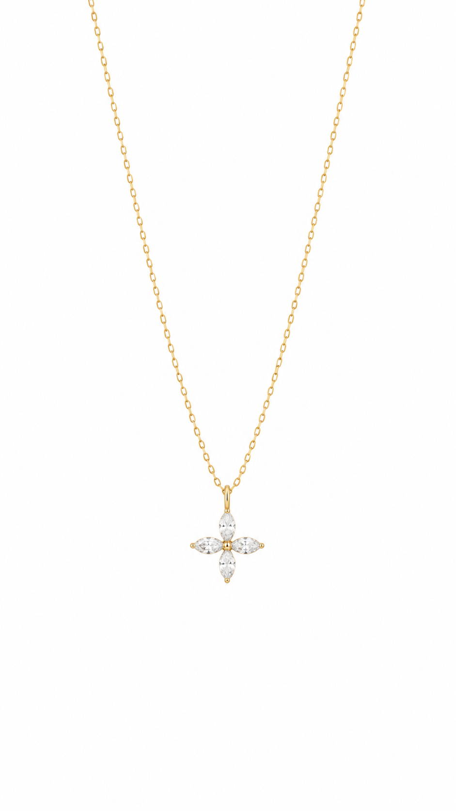 Lumière Cross Necklace