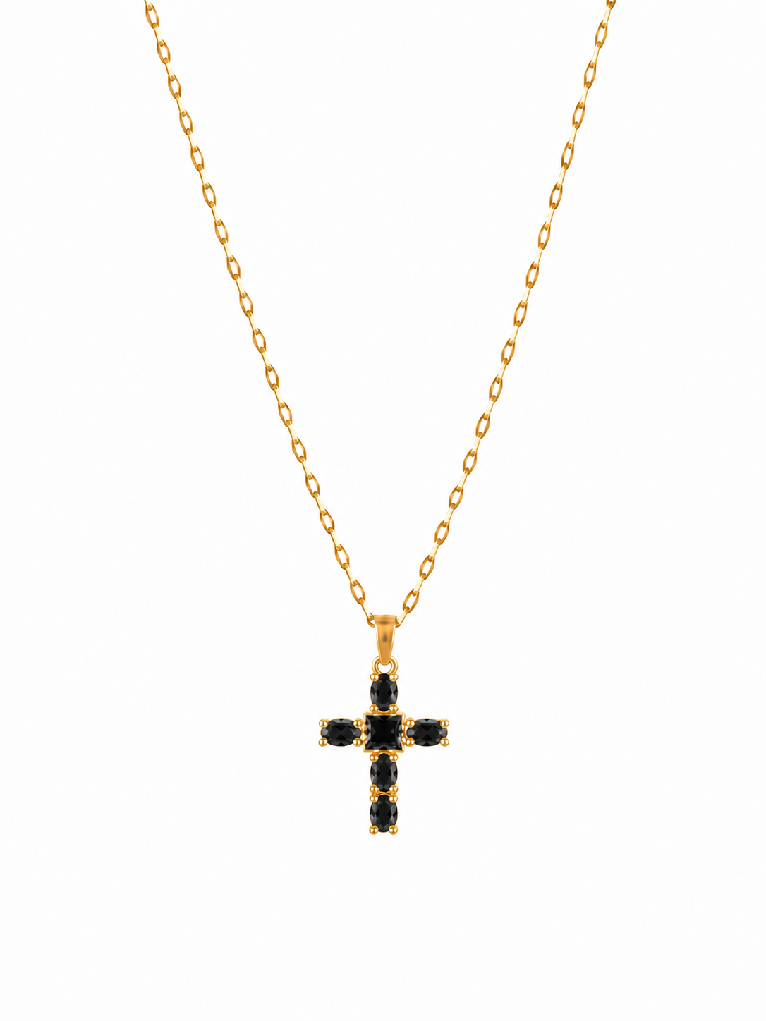 Crystal Cross Necklace