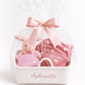 Personalised Baby Girl Keepsake Set