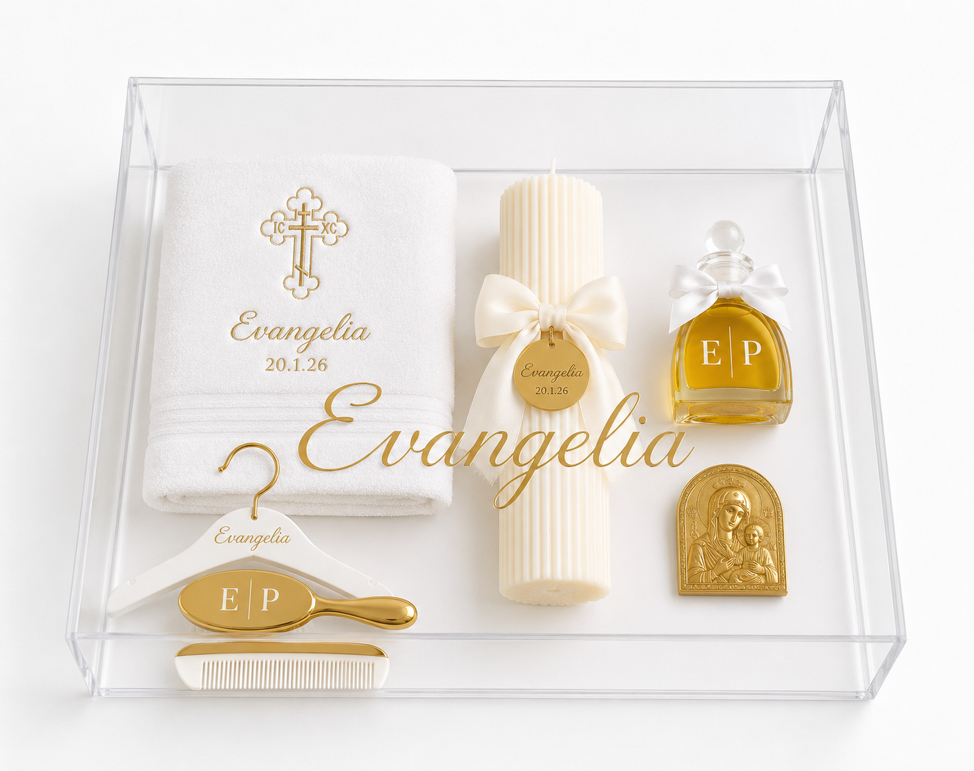 The Evangelia Christening Box