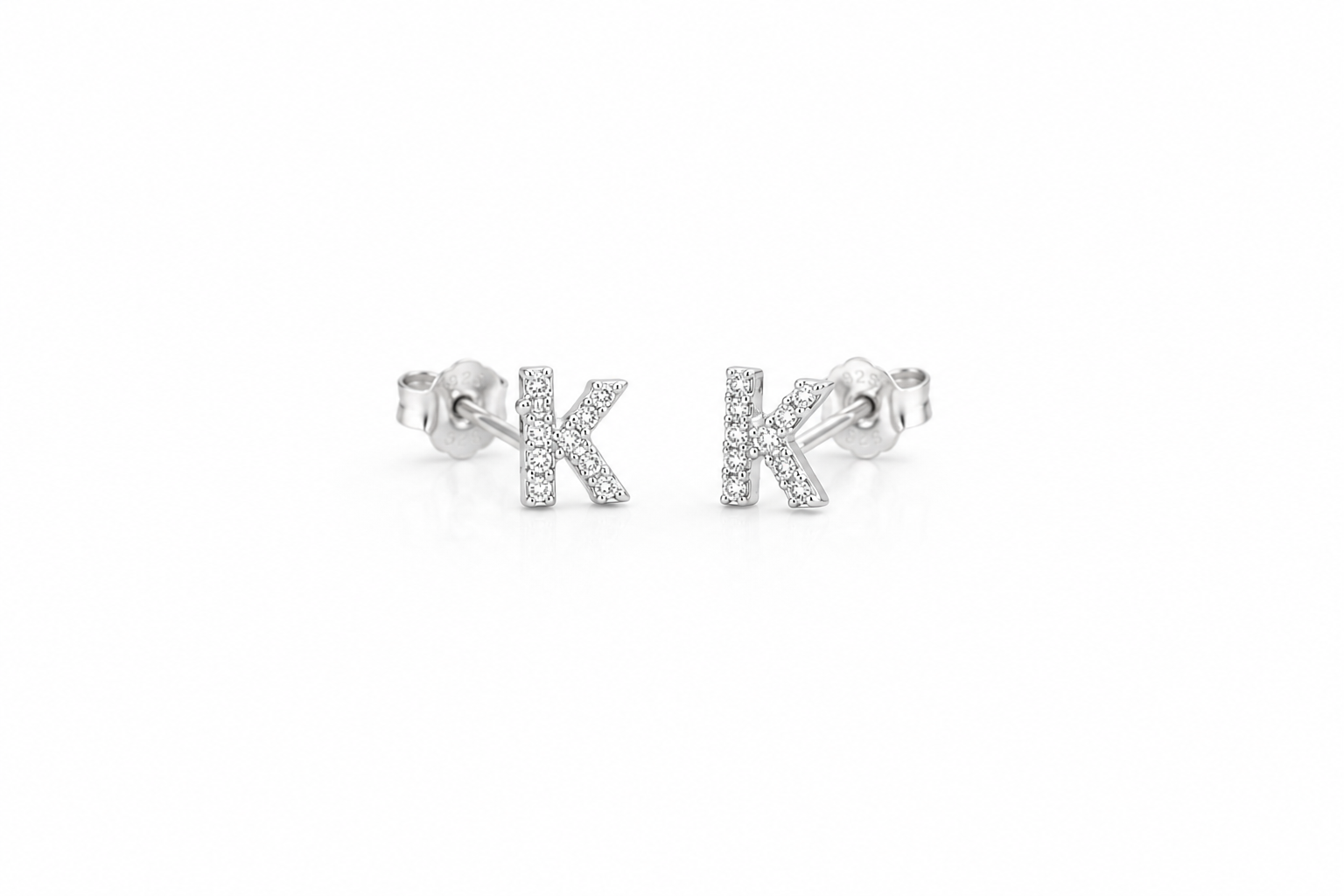 Auréa Initial Stud Earrings