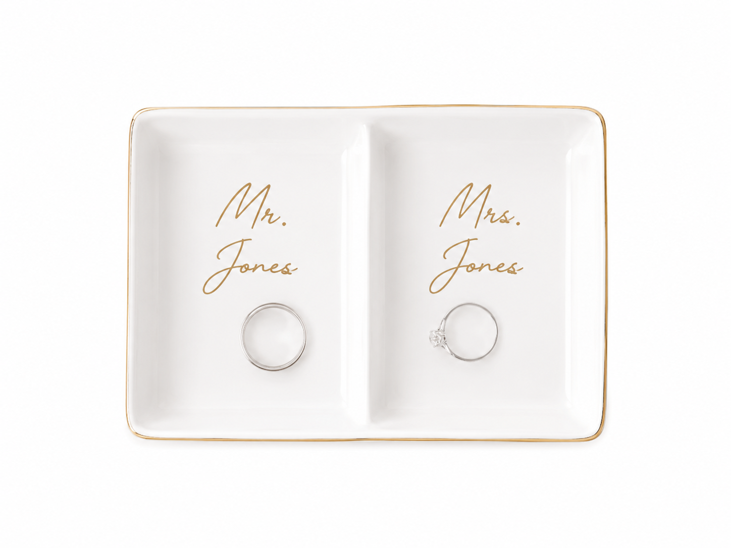 The Mr & Mrs Keepsake Tray