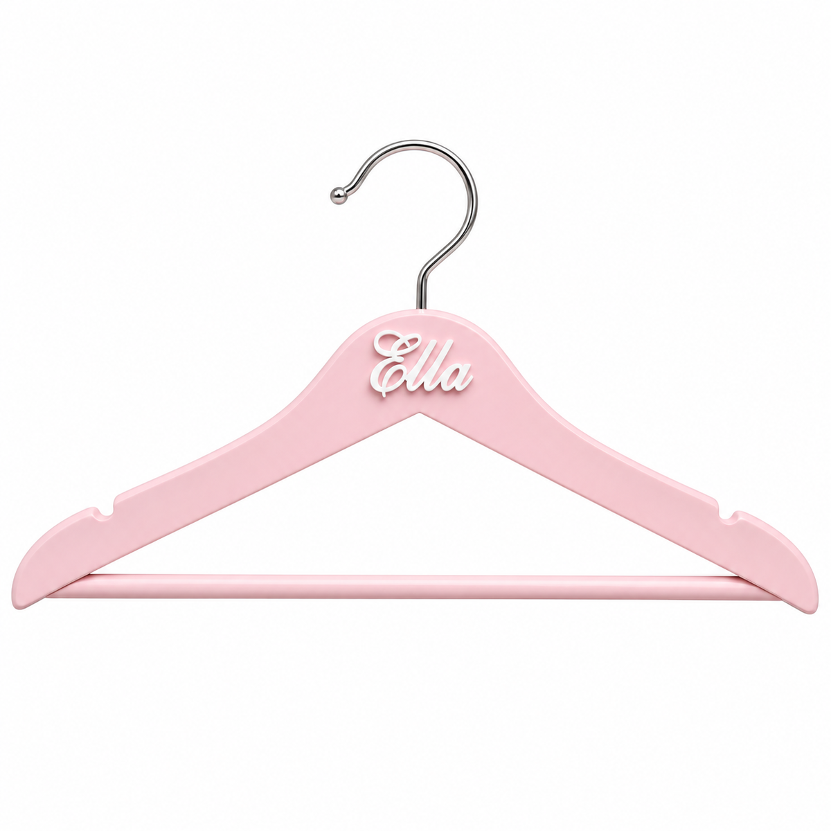 Girls Personalised Christening Hanger