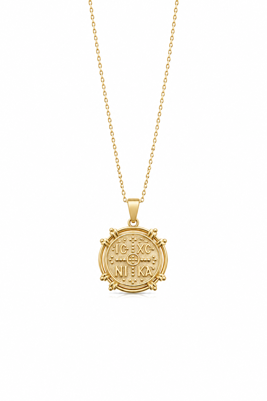 The Nikea Medallion Necklace
